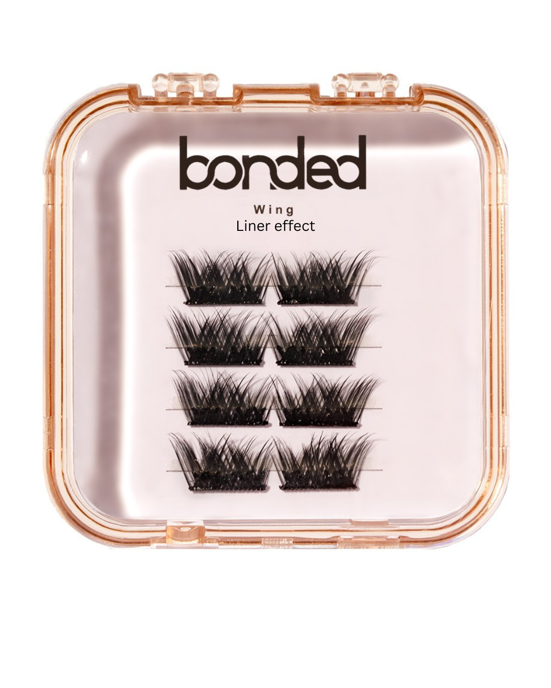 Mini Wing - BLACK - Black bond 1-2 day wear